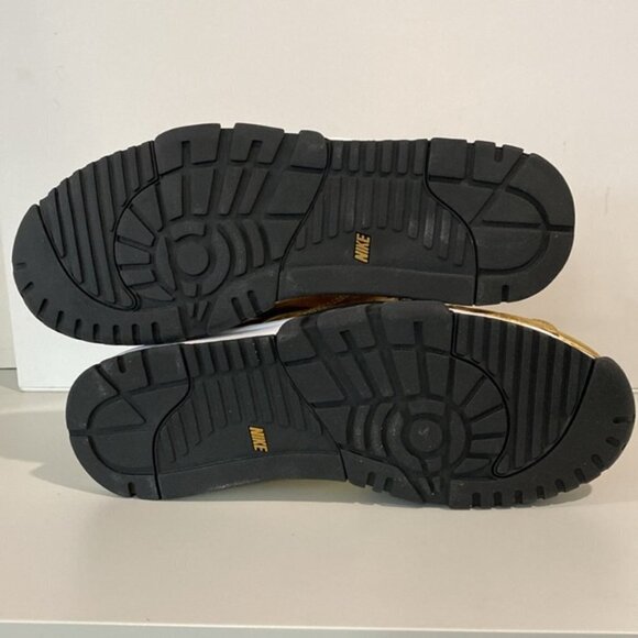 Nike Air Trainer 1 Premium Qs NFL Super Bowl 50 Metallic Gold 840169-700 sz - Picture 9 of 16